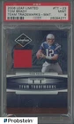 2006 Leaf Limited Team Trademarks Tom Brady Patriots GU Jersey 25/100 PSA 9
