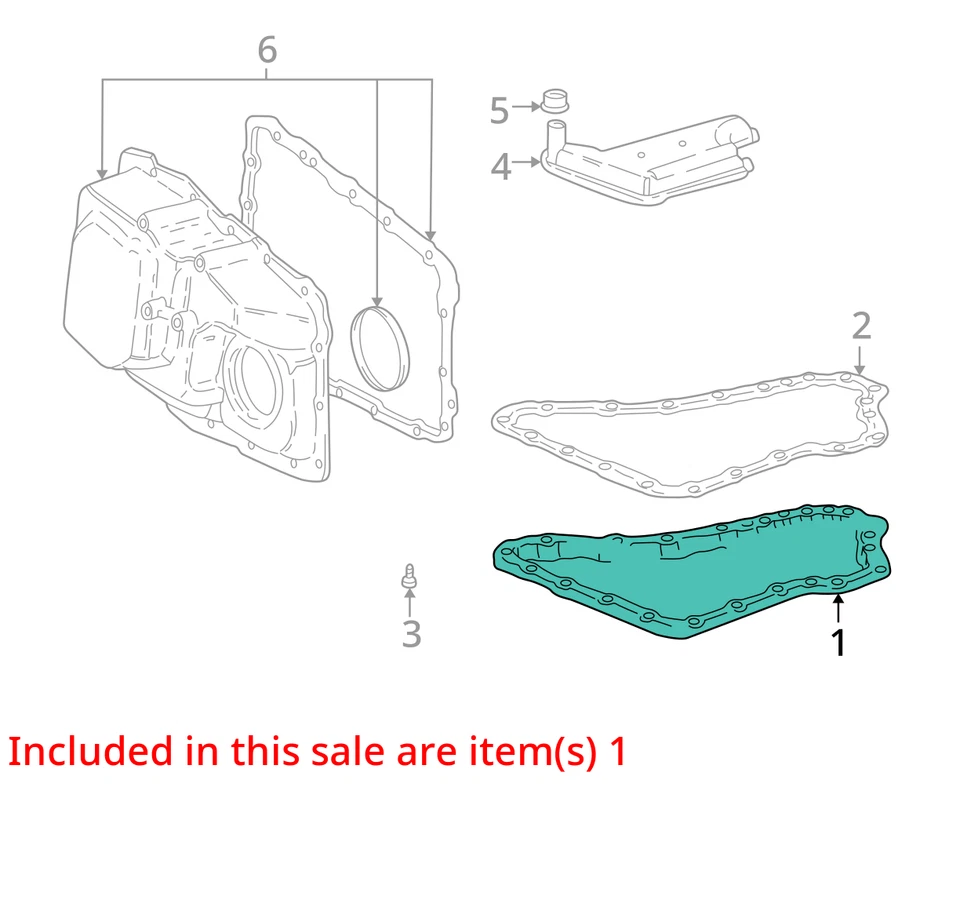 Oldsmobile Buick Cutlass Supreme Grand Prix Pan 1991-1998 aceite A/TRNS 24207558 Foto 2 de 3