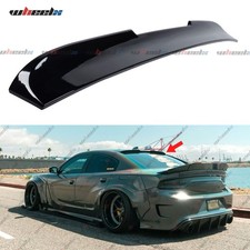Fit 2011-2023 Dodge Charger Glossy Black Rear Window Roof Visor Spoiler Wing Lip Fit 2011-2023 Dodge Charger Glossy Black Rear Window Roof Visor Spoiler Wing Lip