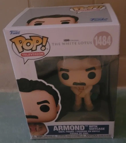 WB FUNKO POP! Television: White Lotus  Armond with Suitcase 1484 Vinyl Figure