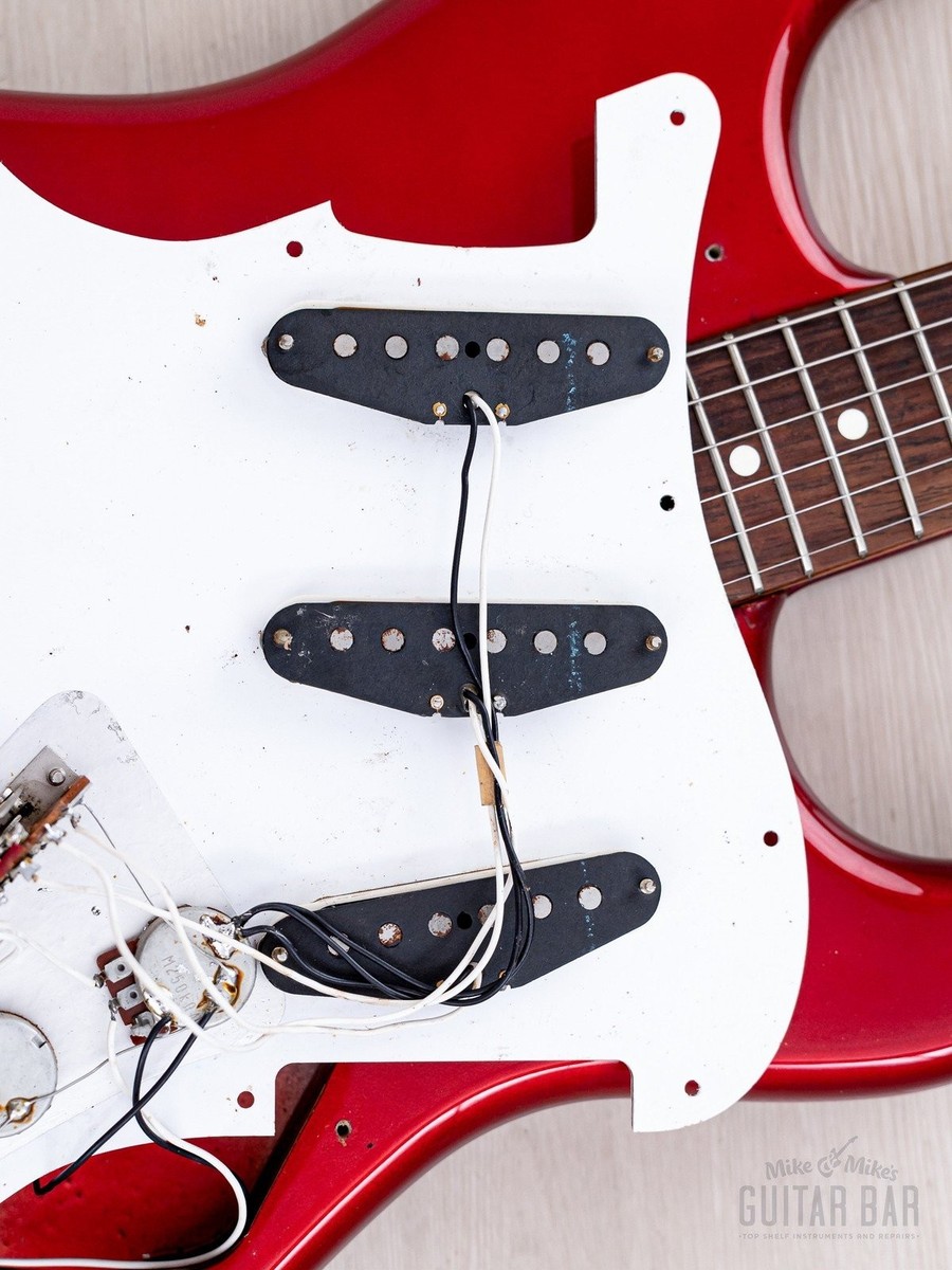 1983 Fender Stratocaster '62 Vintage Reissue JV ST62-65 Candy