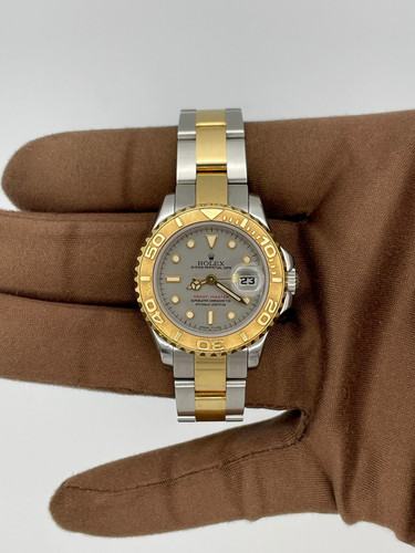 1998 Rolex Yacht-Master Ladies 29mm Stainless Steel/Yellow Gold 69623