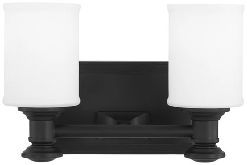 Minka Lavery 5172 Harbour Point 2 Light 11"W Bathroom Vanity - Coal - Picture 1 of 9