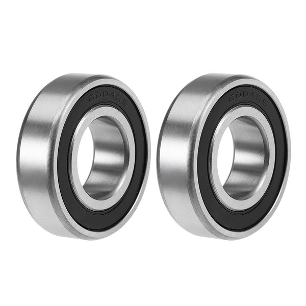 2 StüCk 6004-2RS Rillenkugellager 20Mmx42Mmx12Mm Doppelt Versiegelt Z2-image