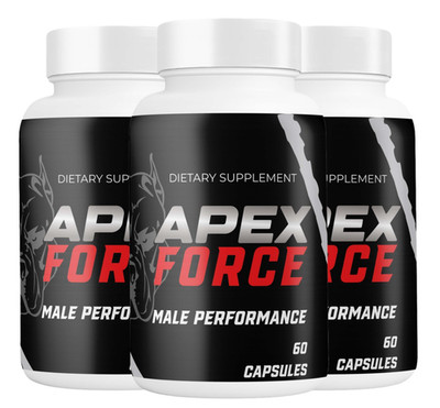 (3 Pack) Apex Force Men Pills, ApexForce Male Health Support Formula Capsules