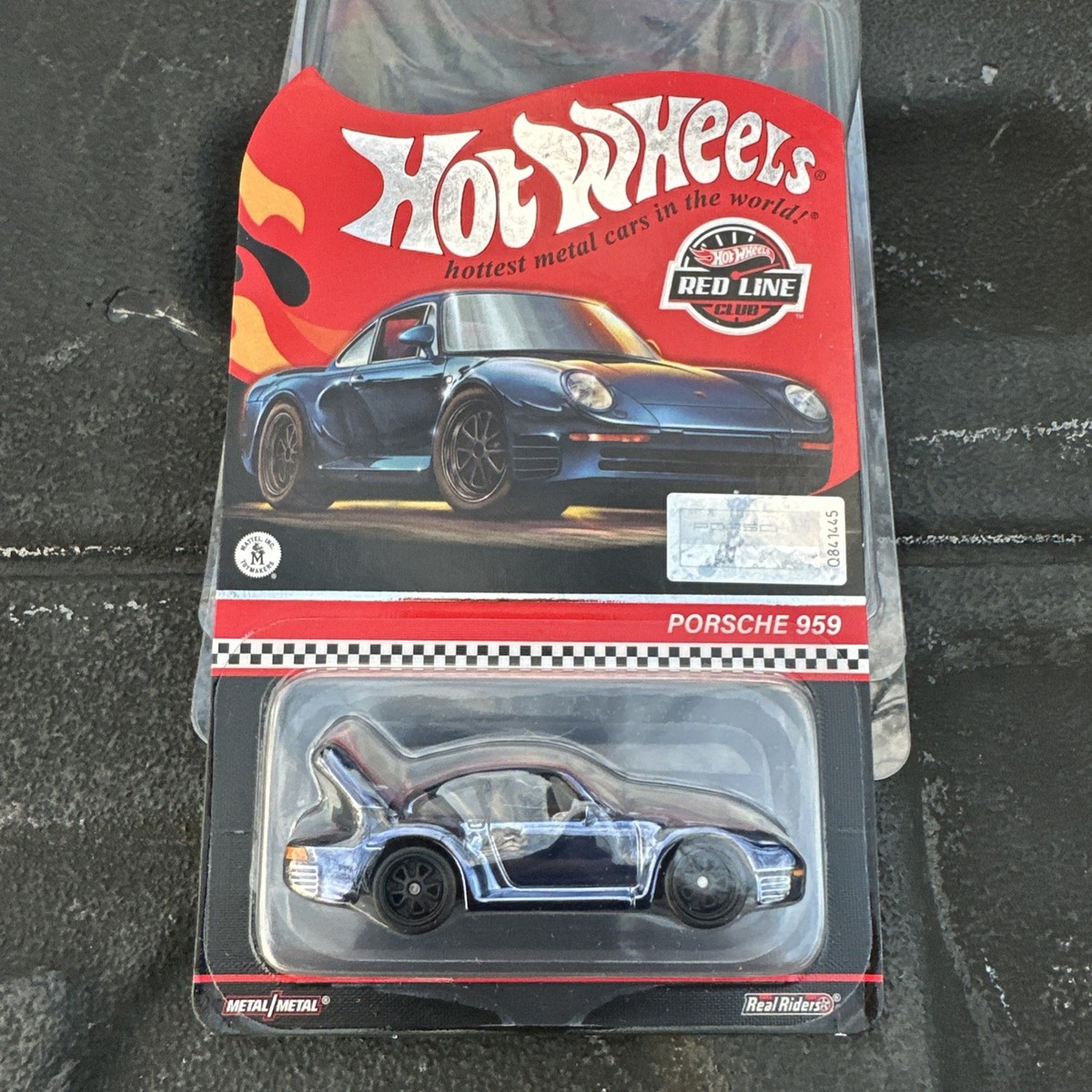 2024 Hot Wheels Red Line Club RLC Exclusive Blue Porsche 959 New