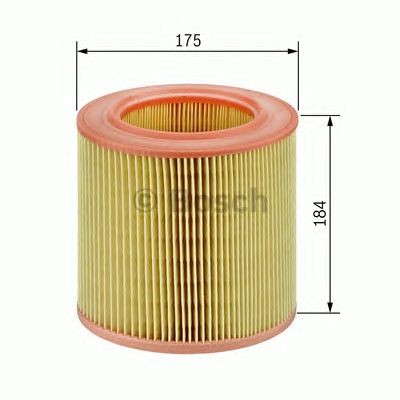 2x ✅Fits BOSCH F 026 400 183 air filter NISSAN/RENAULT ⭐UK Seller⭐ - Image 9