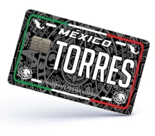 Torres Credit Card Skin Cover Vinyl Stickers (4 Pack) Torres Decal MX