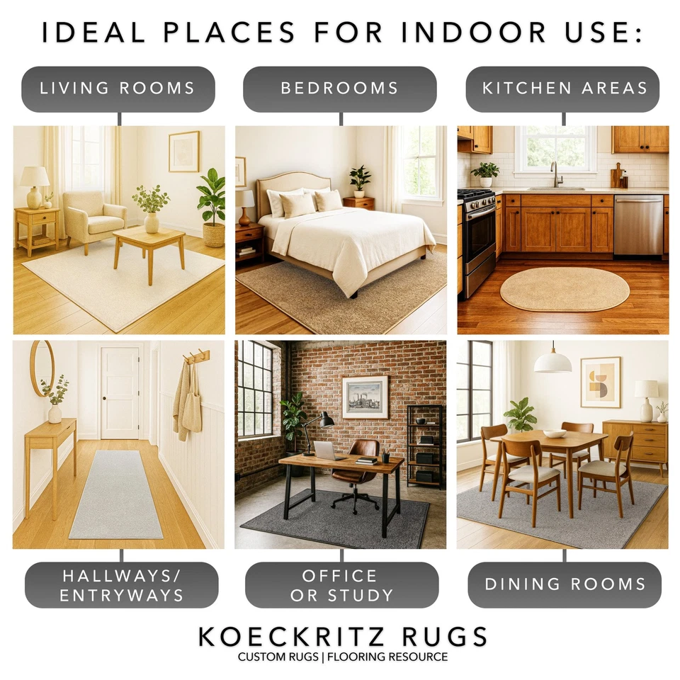 Koeckritz Modern Soft 9' x 12' Area Rug – Carpet for Living Room & Large Spaces - Image 4 of 4