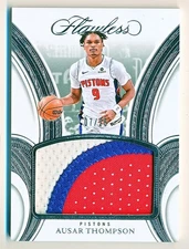2024-25 Flawless Ausar Thompson Patches Jumbo Patch #P-AUT (07/25)