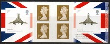 GB 2009 Barcode Booklet Design Classics Concorde PM19 S/A U/M MNH (LL26)