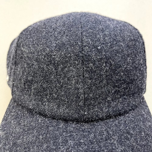 Wool Hat Cap Strapback Black American Needle Blank Basic Hip Hop Sportswear - Picture 3 of 8
