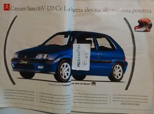Citroen Sazo 16 V 1997 PUBBLICITÀ ADVERTISING WERBUNG CLIPPING PUBLICITE