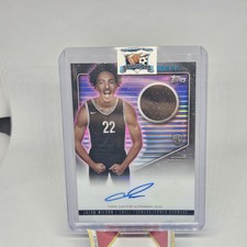 2024 Topps Midnight Jalen Wilson Rookie Jersey Patch Auto Authentic