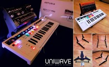 UNIWAVE Arturia KEYSTEP PRO  +  Behringer Crave etc VALCHROMAT Dual STURDY Stand