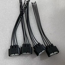 4x New Ignition Coil Female Connector Plug Harness For Toyota Lexus 2AZFE 1ZZFE