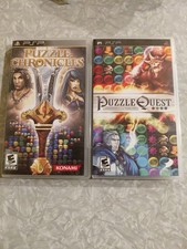 Puzzle Quest And Puzzle Chronicles Cib Lot Of 2
