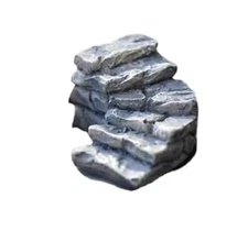 Curved Stone Steps Miniature Fairy Garden Accessories,Miniature Pond Lawn 