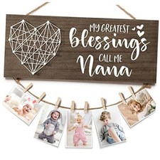 Grandma Gifts, Christmas Gifts for Grandma Picture Frame, Birthday Nana