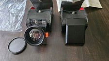 Rare MINOLTA Talker AF V Film Camera Wide Angle Lens Accessories