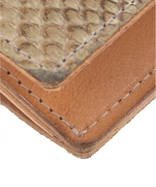 Hender Scheme Card Cases BeigexBrown(Python) 2200… - image 6