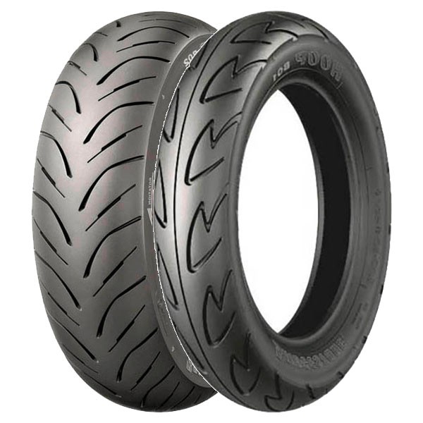 COPPIA GOMME BRIDGESTONE 130/60-13 HOOP B02 DOT2022 + 100/80-12 HOOP B01