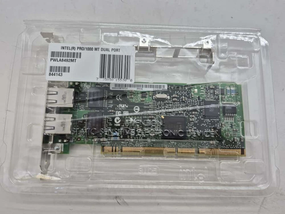 Intel PWLA8492MT PRO/1000 MT Dual Port Server Adapter with Quick Install Guide - Image 2 of 4