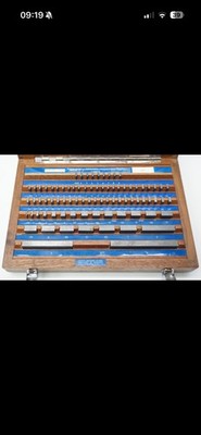 Select Slip Gauge Imperial Set Wolframcarbide