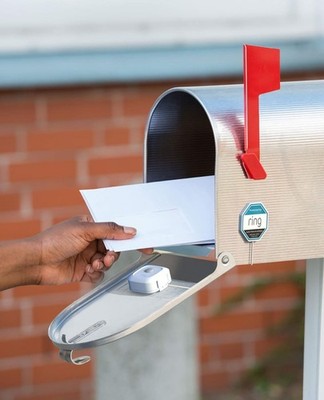 Ring Mailbox Sensor, Up to 3 Years of Battery Life   Black BLACK 