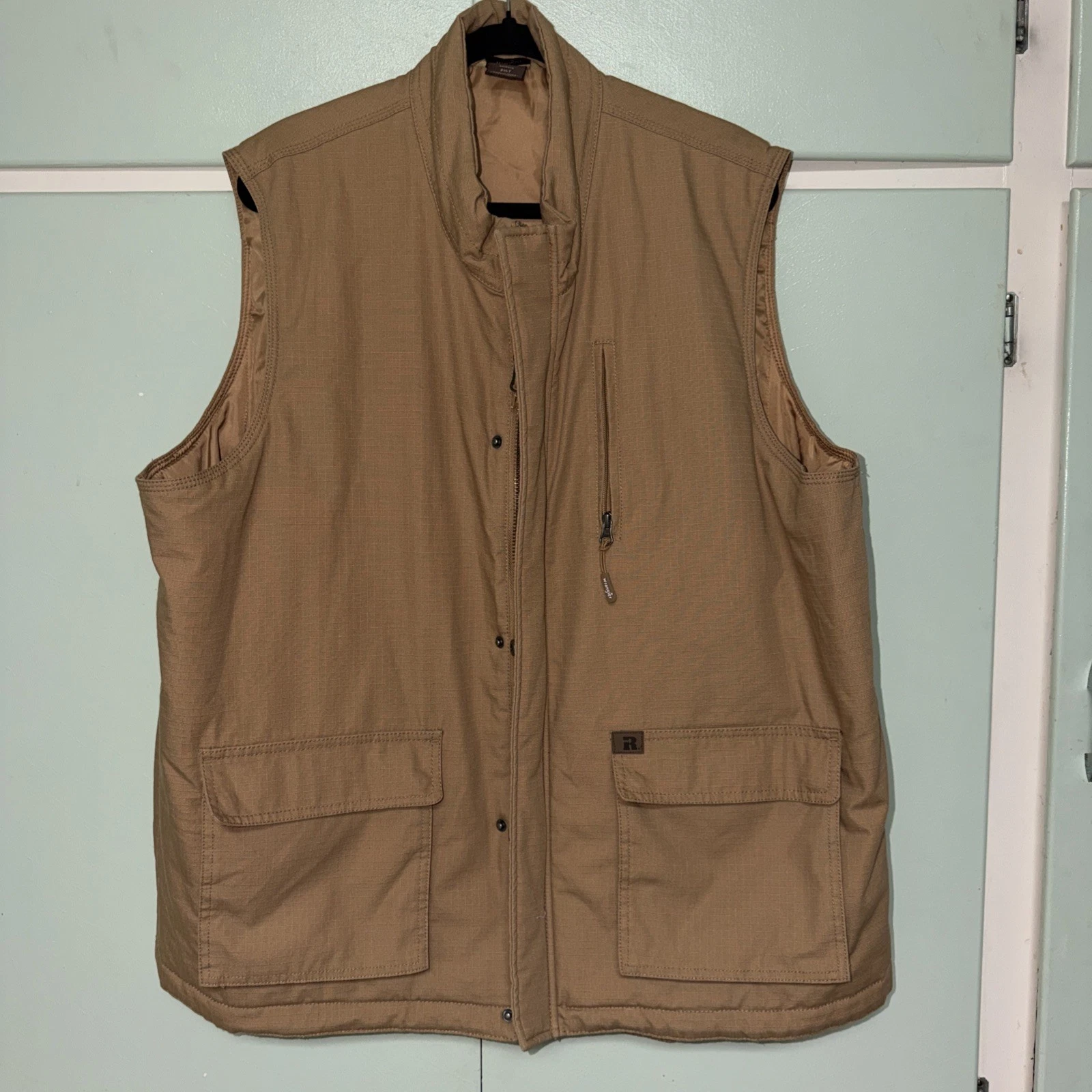 Wrangler Riggs Workwear Foreman Insulated Work Vest Cargo Pockets XXL