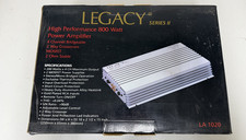 LEGACY AMP LA1020 AMPLIFIER 800 WATTS 4 CHANNEL CAR AUDIO AMP