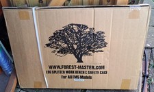 Forest Master FM5 Log Wood Splitter Work Bench & Safety Cage New/Unused RRP £100