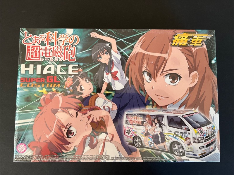 1/24 A Certain Scientific Rail200 Series Hiace Super GL '07 Custom Itasha Se