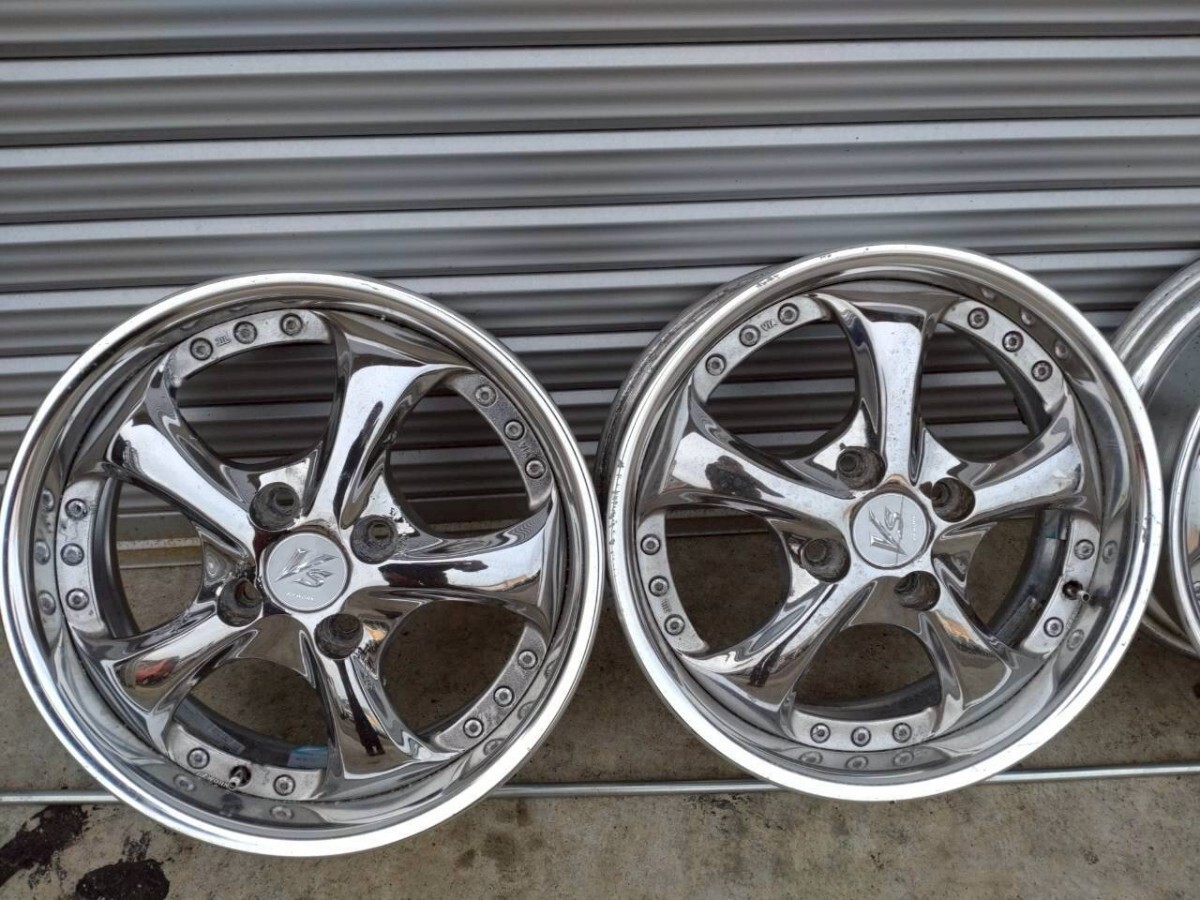 JDM Rare WORK VS-KF 15-inch 6J+42 / 5.5+42 4H 100 Used 4 Wheels | eBay