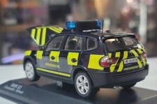 KYOSHO 1:43 BMW X3 Grenzwache Schweiz Swiss Border Patrol Diecast w/ Box