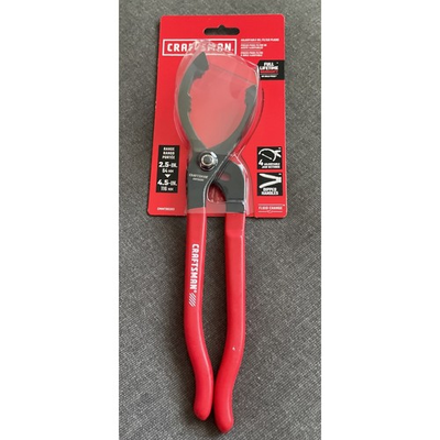 #ad Craftsman Adjustable Oil Filter Pliers 2.5 to 4.5 Inch Range Red CMMT98303 NEW $17.49