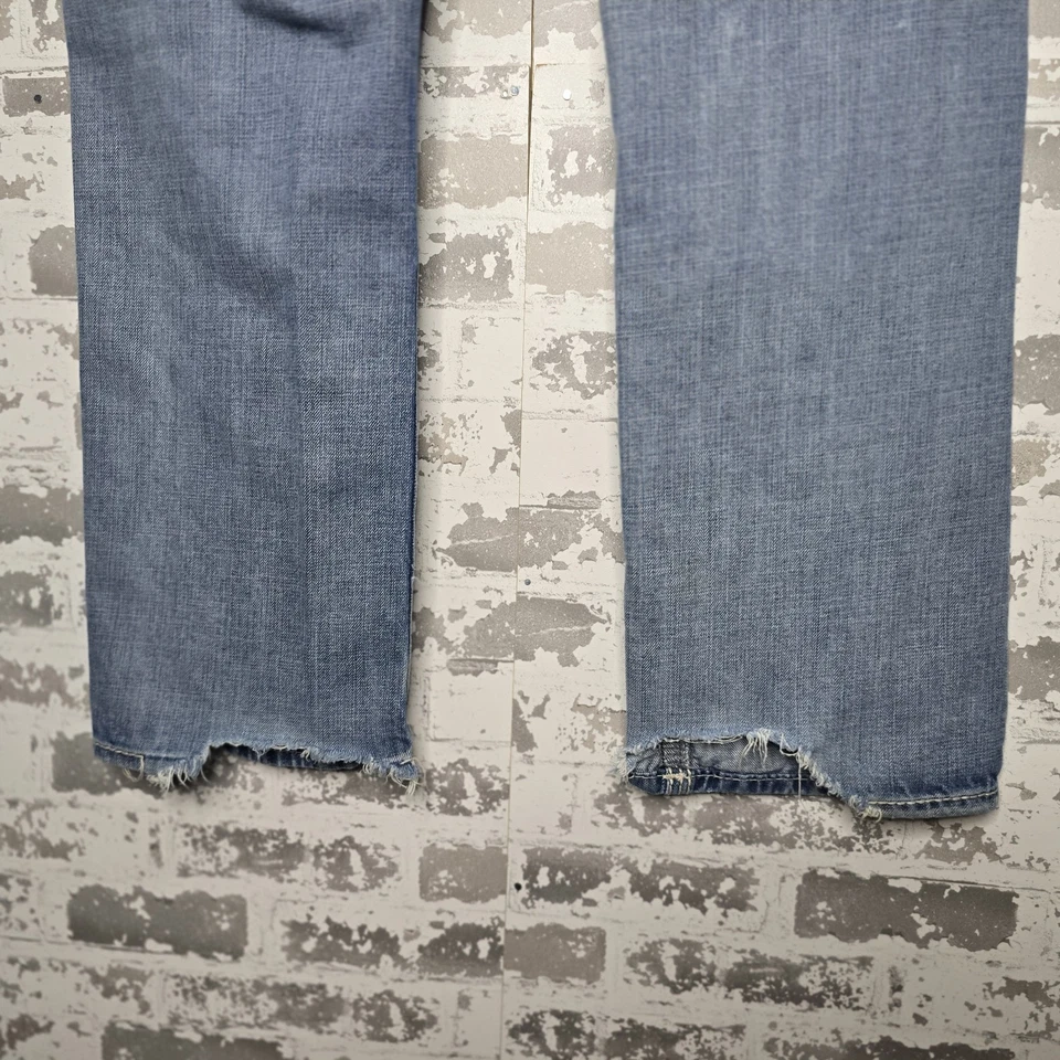 Rock & Roll Cowboy Denim Jeans Mens 36x30 Double Barrel Relaxed Straight Leg - Image 4 of 4