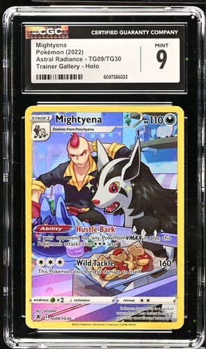 Mightyena graded CGC 9 for sale on eBay