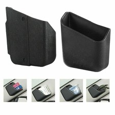 2x Auto Accessori Interni Organizer Borsa Portaoggetti Scatola Nero per Chiavi