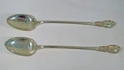 Estate Vintage Sterling Silver Flatware American Victorian By Lunt. 2 Ice Tea