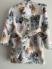 Children’s Bluey 1-2 Years Dressing Gown Brand New