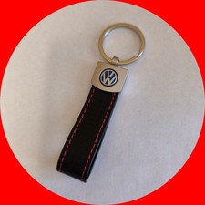 Schlüsselanhänger Lederband VW NEU Keyring
