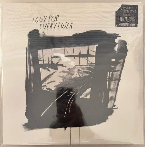 IGGY POP – EVERY LOSER - LIMITED VINYL LP W/SIGNED POSTER VINYL LP NEW - A20