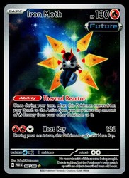 Iron Moth 187/182 Illustration Rare Paradox Rift