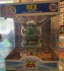 DISNEY'S TOY STORY DELUXE FUNKO POP BOXLUNCH EXCLUSIVE - REX #1091 and WOODY #56