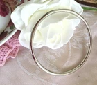 Vintage Jewellery White Gold Golf Bangle Antique Deco Dress Jewelry
