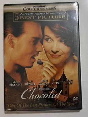 Chocolat DVD Miramax Collector's Series Widescreen 2000 Sealed New Johnny Depp