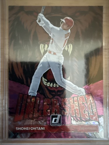 2022 Panini Donruss - Unleashed Shohei Ohtani #UL-6 Pink Fireworks