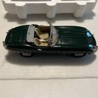 1961 Jaguar E Type Die Cast Model By The Franklin Mint 1:24 Scale Green