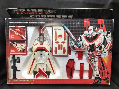 1984 VTG Transformers G1 JETFIRE Autobot Air Guardian Action Figure ORIG BOX!!